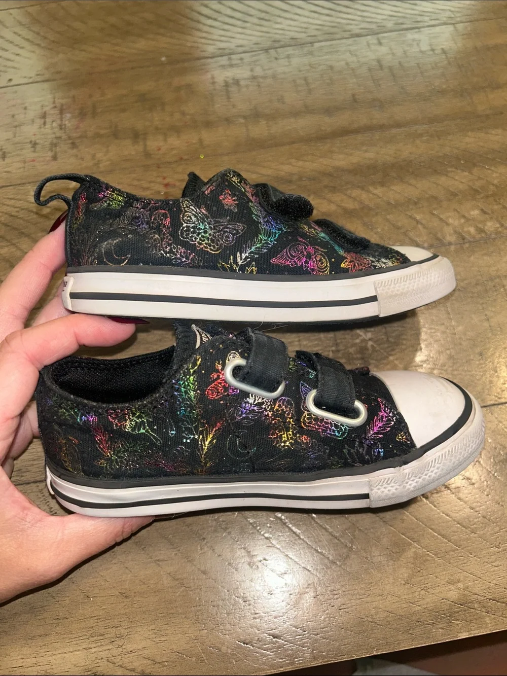 Converse All-Star sneakers size 10 toddler. Chuck Taylor’s